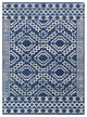 Surya Ustad UST-2312 7'10"x10'2" Rug, Navy/Denim/Cream