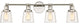 Quoizel UNI8604PK Four Light Bath Fixture Union Polished Nickel