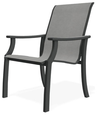 St. Catherine Sling Outdoor Armchair, Alloy/Graphite