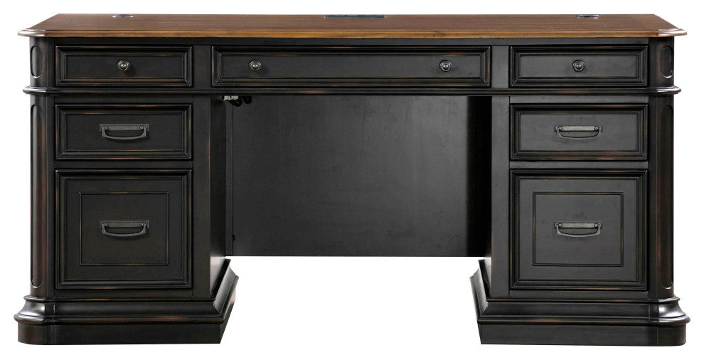 Roanoke Black Credenza