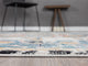 Abani Azure Collection AZR100A Medallion Faded Teal Blue Persian Area Rug