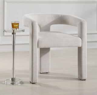 Uttermost 23846 Perspective 25"W Plywood Framed Polyester Accent - White