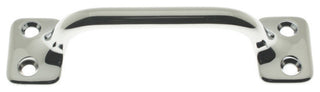 Genuine Solid Brass 3-1/2" c/c Sash Lift/Door Pull, Polished Chrome