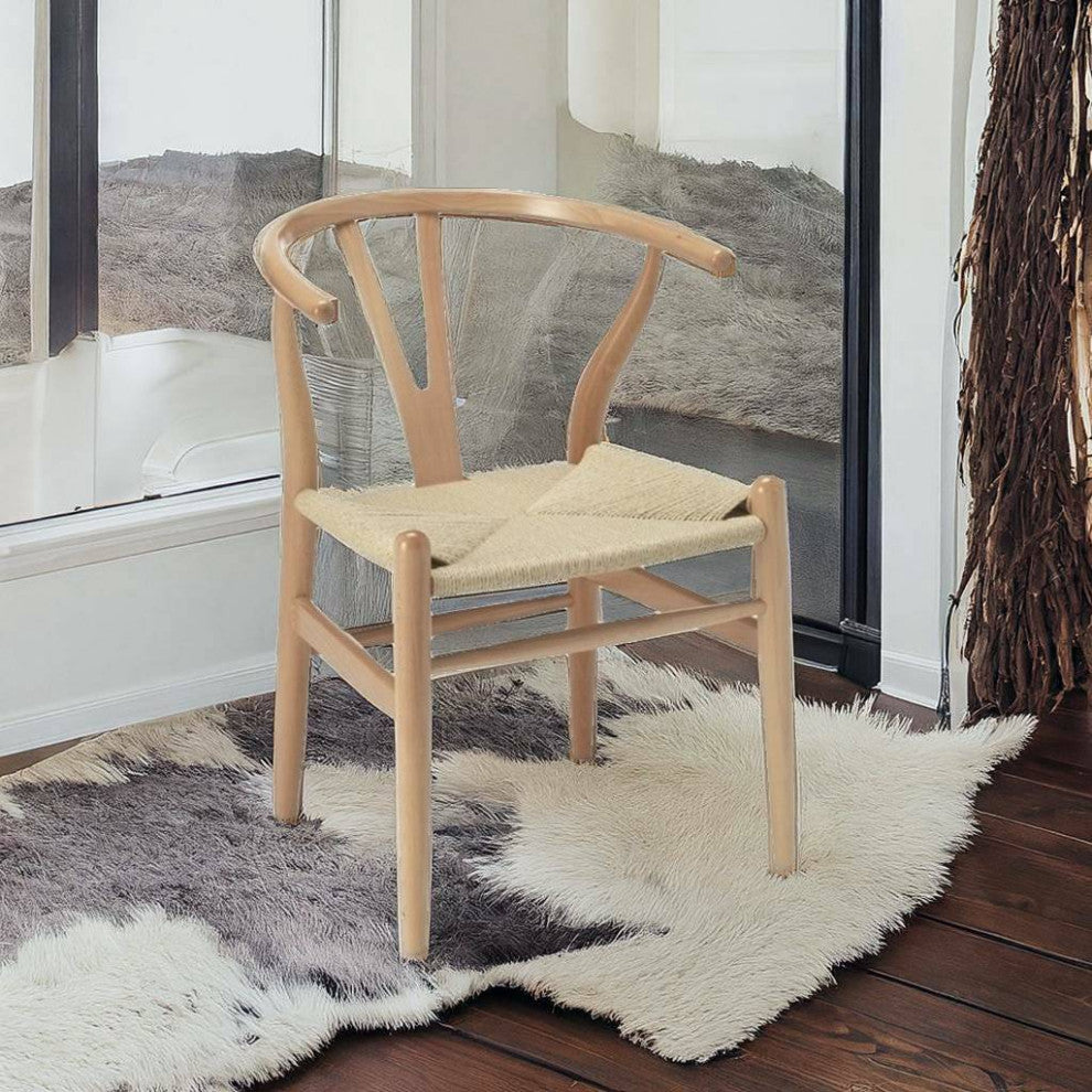 Woodcord Chair Dining modern design , Natural