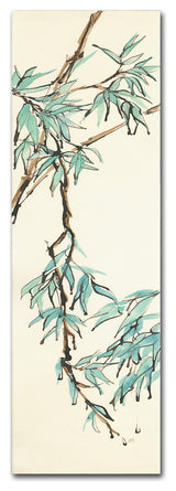 Chris Paschke 'Summer Bamboo II' Canvas Art, 19"x6"