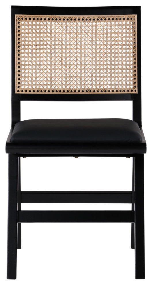 Abby Chair, Black, Black Finish, Side Chair