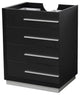 Fresca Livello 24" Black Modern Bathroom Cabinet
