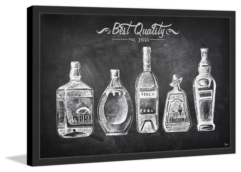"Cinco Amigos II" Framed Painting Print, 18"x12"