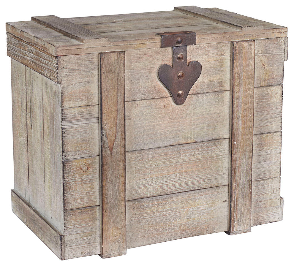 Antiqued Decorative Trunk