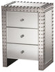 Azura Modern HollyWood Regency Glamour Style Nightstand Bedside Table