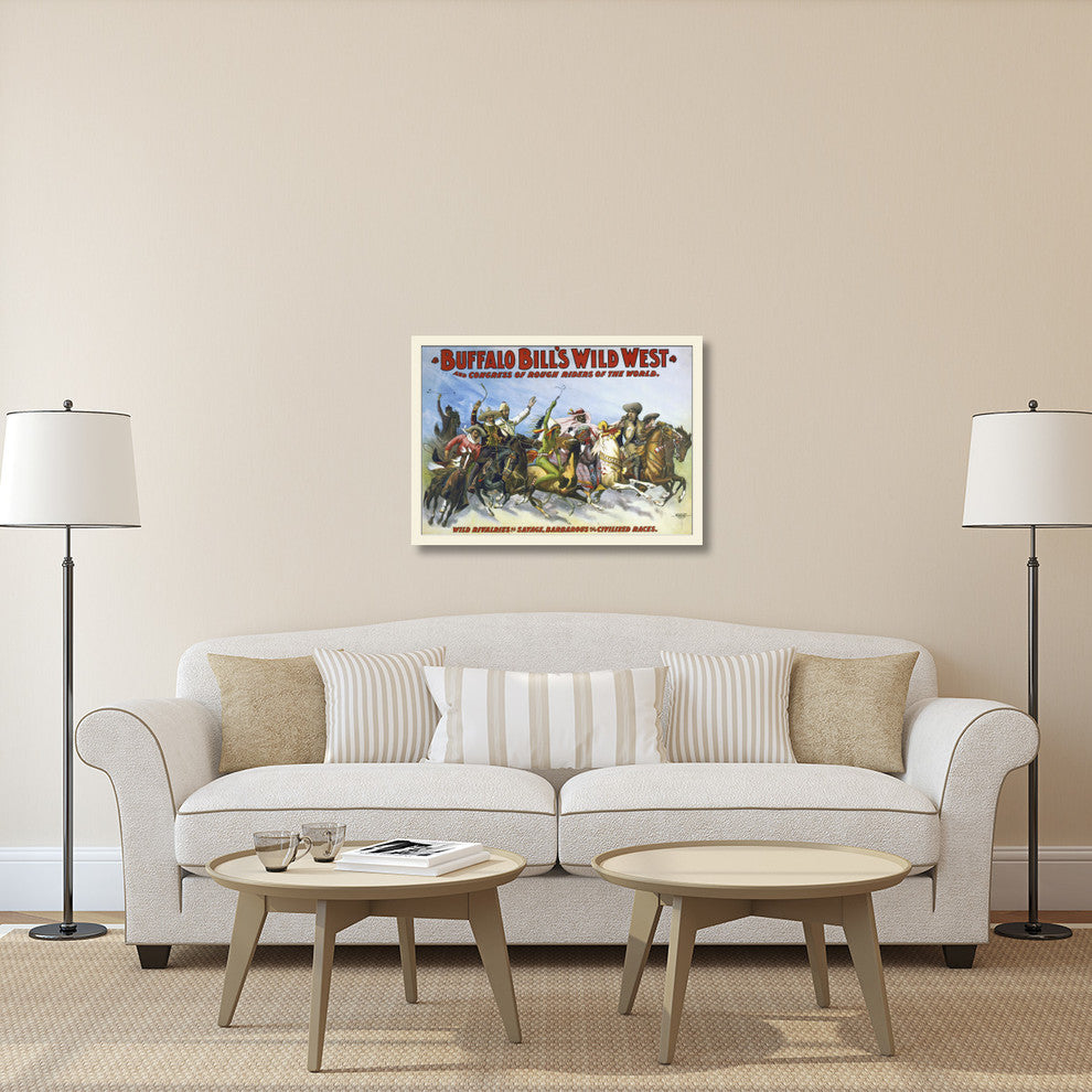 Buffalo Bill's Wild West And Congress Of Rough Riders Of The World, 40x29