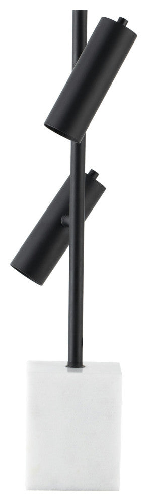 Dane Black Metal Table Lighting