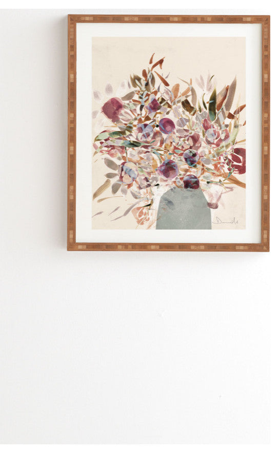Dan Hobday Art Blooms 1 Framed Wall Art, 14x16.5"