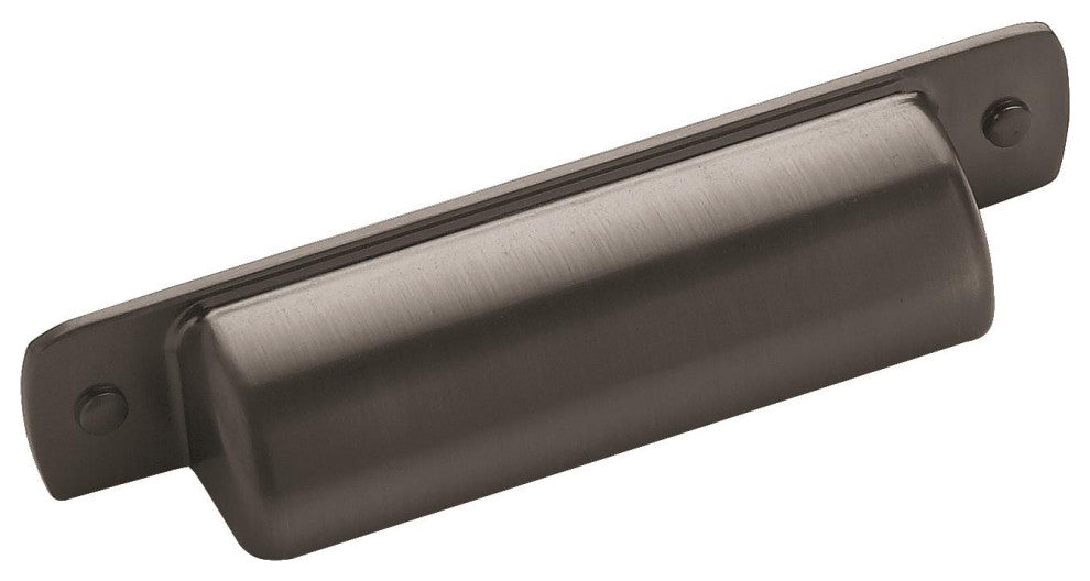 Amerock Rochdale Cabinet Cup Pull, Graphite, 3" Center-to-Center
