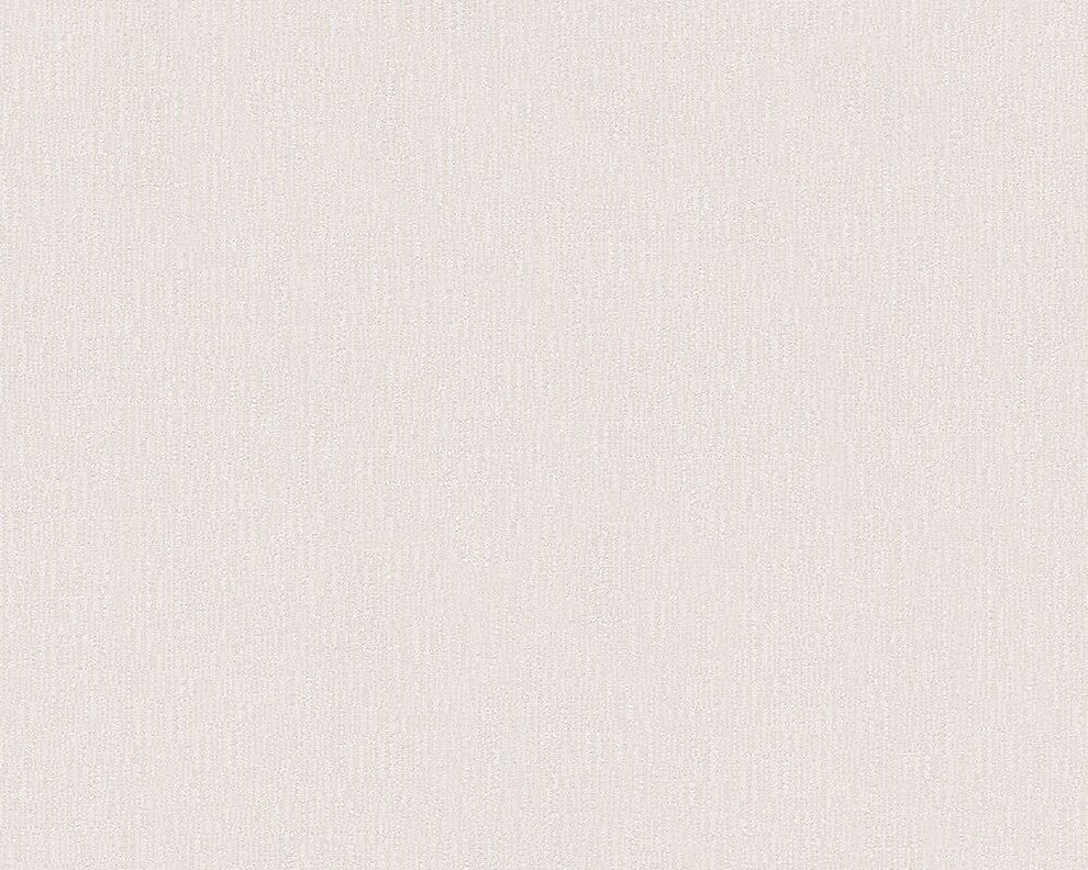 Metropolis 2, Urban Graphic Stripes Floral Plain Light White Wallpaper Sample