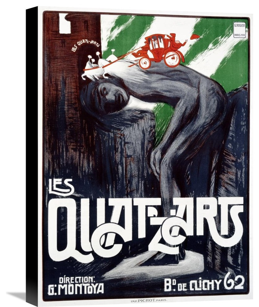 Les Quat?Z?Arts, 16"X22"
