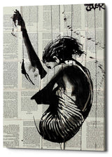 Epic Graffiti "Dive" by Loui Jover, Giclee Canvas Wall Art, 40"x60"