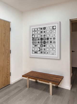 "Inconsistent Circles" Framed Art Print