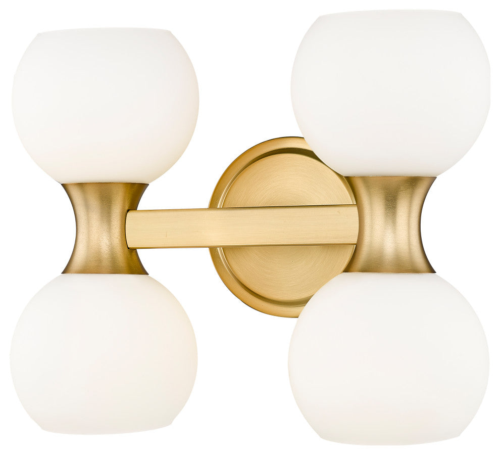 Z-LITE 4-Light Vanity, Modern Gold