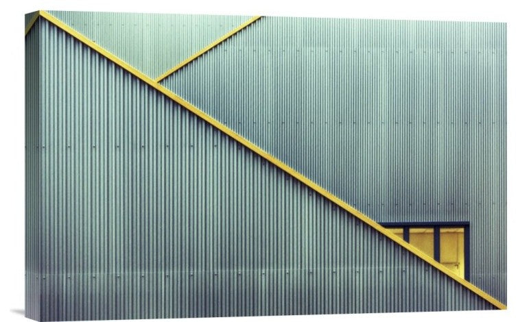 "Stairs" Stretched Canvas Giclee by Jan Niezen, 18x12"