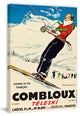 "Combloux" Painting Print on Wrapped Canvas, 16"x24"