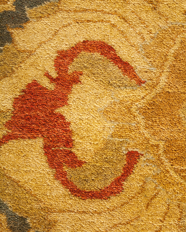 Mogul, One-of-a-Kind Hand-Knotted Area Rug Orange, 12'2"x17'10"