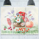 "Colorful Bunch of Flowers and Fruits" Metal Wall Art, 3 Panels, 36"x28"