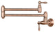 Copper Pot Filler Kitchen Faucet Wall-Mounted, Antique Copper