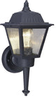 1-Light Black Exterior Wall Mount