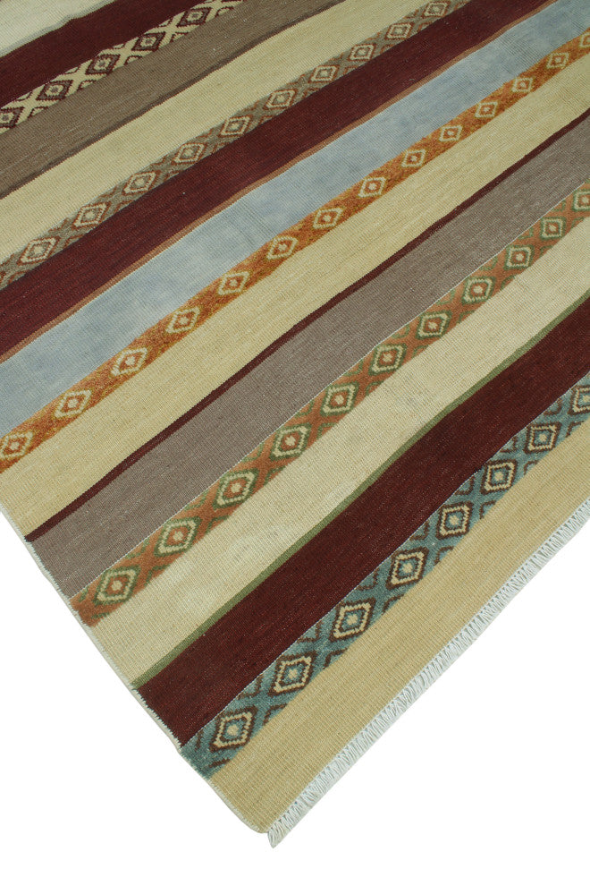 High-Low Kilim Ayobunmi Beige Rug