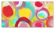 'Colorful Sun Circles Panoramic 2' Canvas Art, 47x24