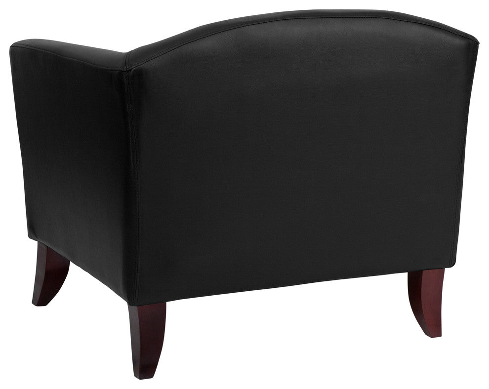 Contemporary Design Black Leather Chair