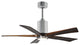 Patricia 5 Ceiling Fan, Polished Chrome, 52"