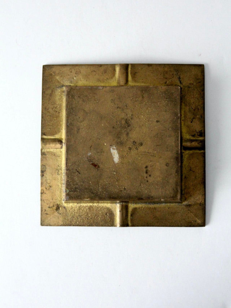 Consigned, Vintage Brass Ashtray