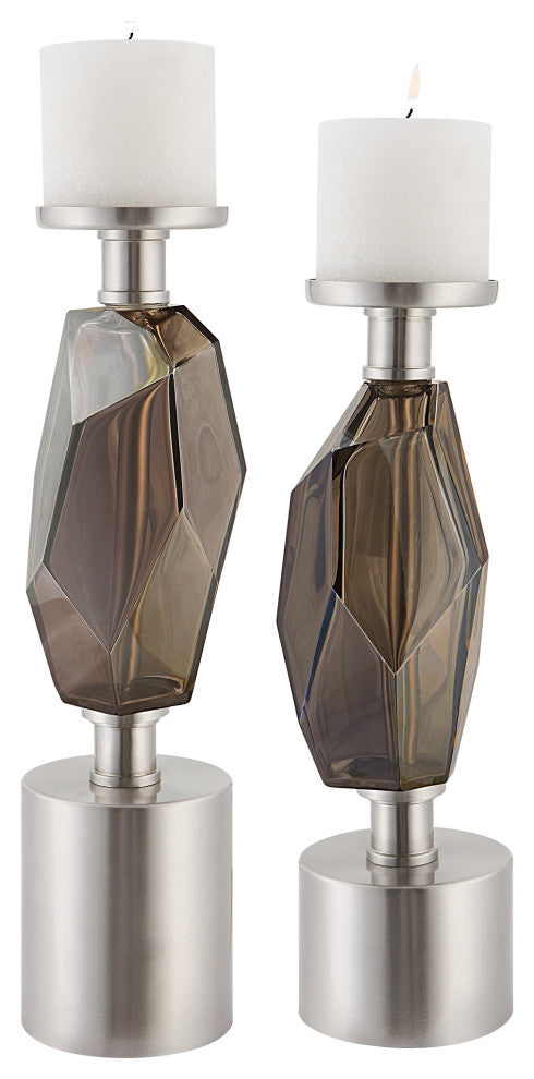 Uttermost 17994 Ore Candleholders, Set of 2