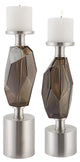 Uttermost 17994 Ore Candleholders, Set of 2