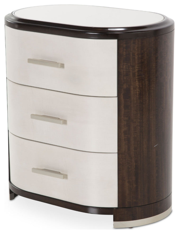 AICO Furniture Paris Chic 6 Piece Cali Bedroom Set