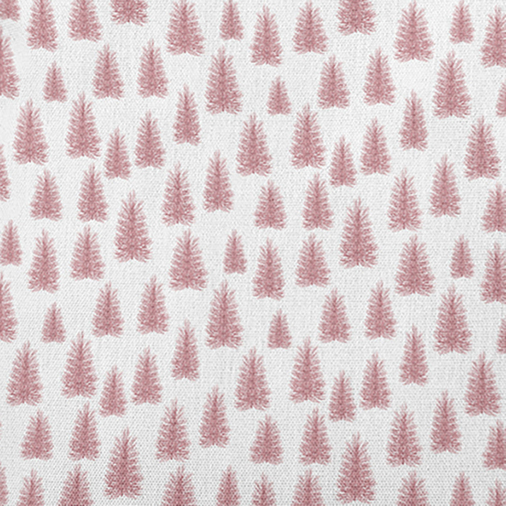 Christmas Trees Pattern Accent Pillow, Pink Icing, 14"x20"