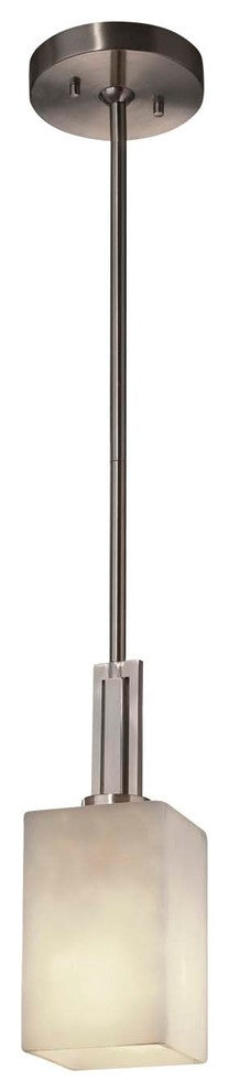 Clouds Era 1-Light Mini-Pendant, Brushed Nickel, LED