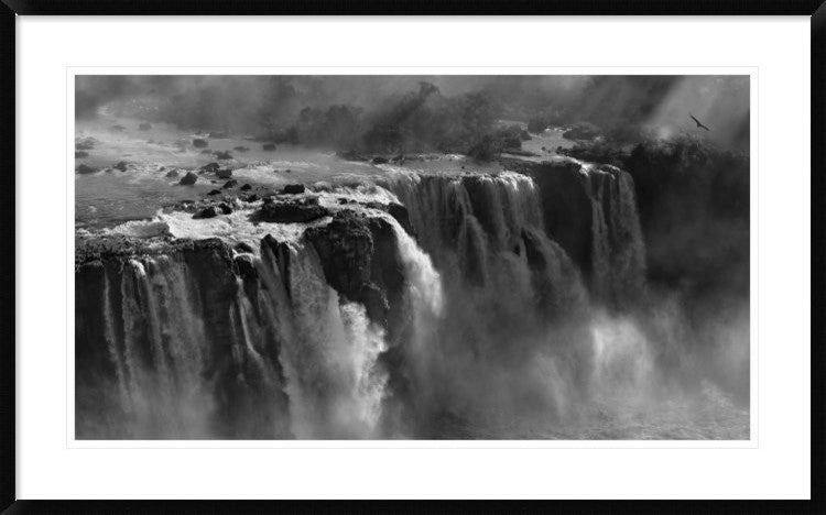 "Demonstration Of Power" Framed Digital Print by Zan Zhang, 44x27"
