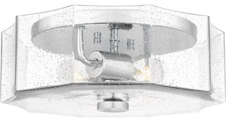 Quoizel Flush Mount 2-Light Flush Mount, Polished Chrome