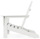 Polywood Classic Adirondack Chair, White