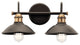 Kichler Clyde 2 Light Bath Light in Olde Bronze