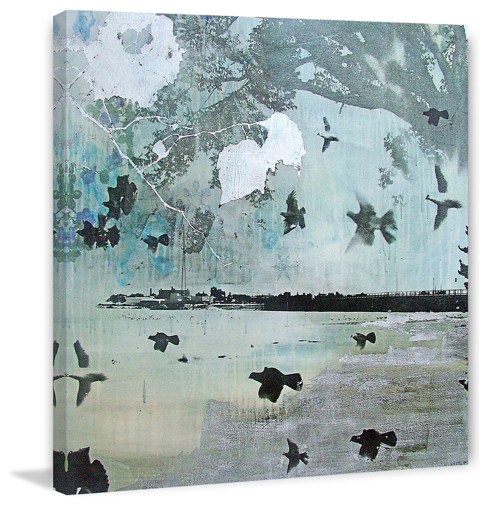 "First Frost" Painting Print on Canvas by Tracy Silva Barbosa