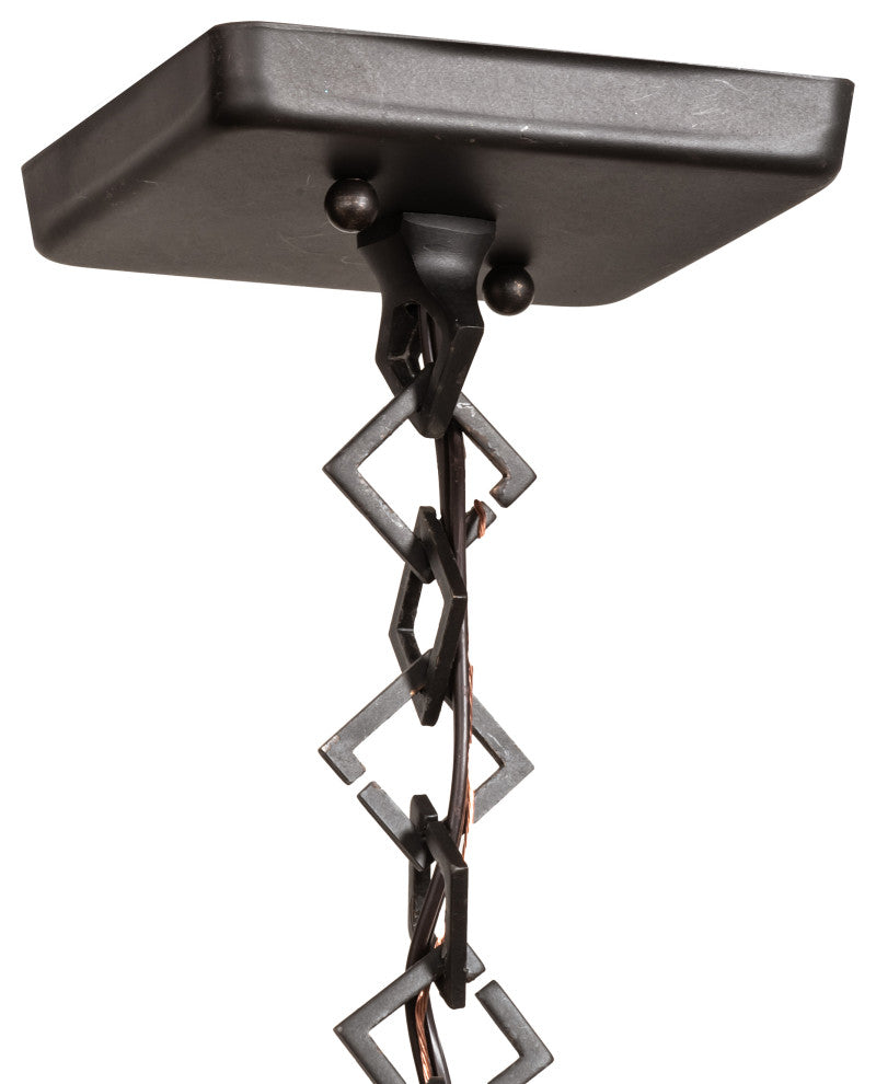 9 Square T Mission Pendant