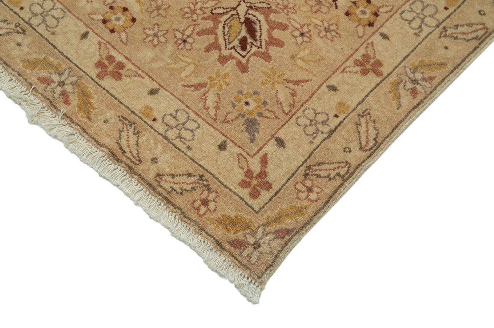 Rug N Carpet - Handmade Oriental 9' 11" x 13' 9" Soft Oushak Area Rug