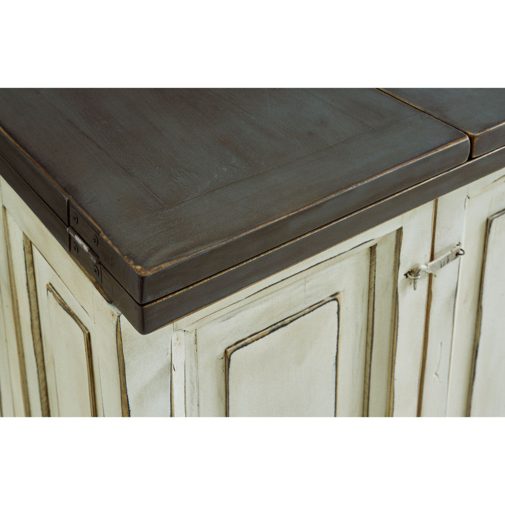 Picket House Nixie Bar, Antique White