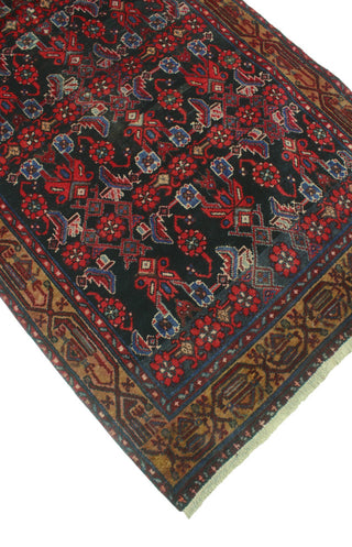 Semi-Antique Tabatha Black Runner