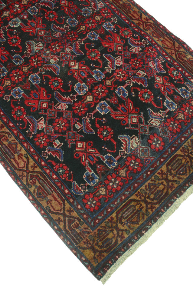 Semi-Antique Tabatha Black Runner