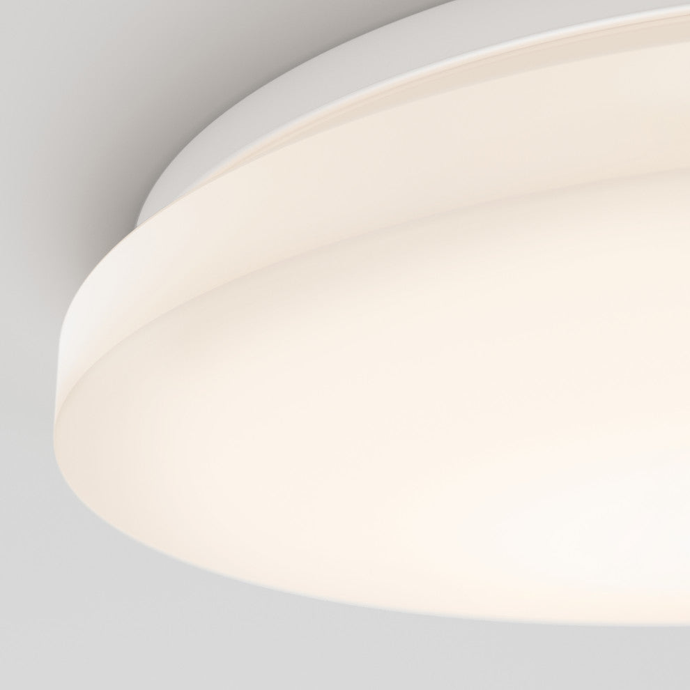 Artika Moonraker III Ceiling Flushmount Light, White